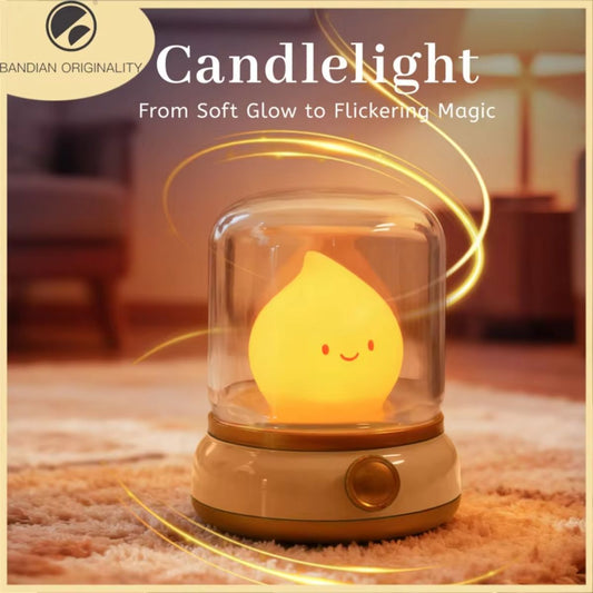 Cute Portable USB Rechargeable Mini Night Lamp