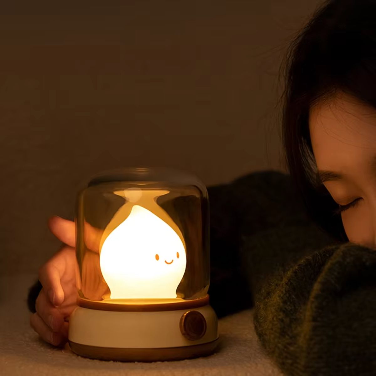 Cute Portable USB Rechargeable Mini Night Lamp